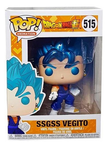 Funko Pop Ssgss Vegito 515 Dragon Ball Super Goku Vegeta