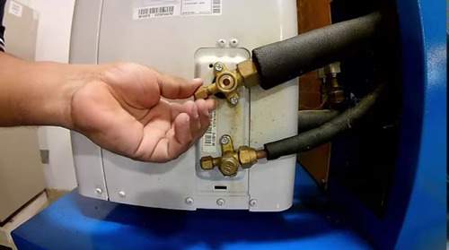 Válvula De Servicio 1/4 Succión Para Condensadora Minisplit