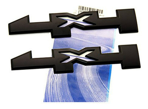 Emblema Puertas 4x4 Silverado Sierra 1500 - 2500hd 3500hd