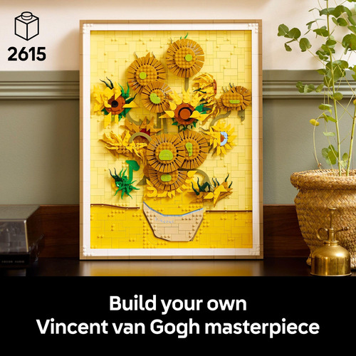 Lego Art 31215 Van Gogh Girasoles Adult Decoration