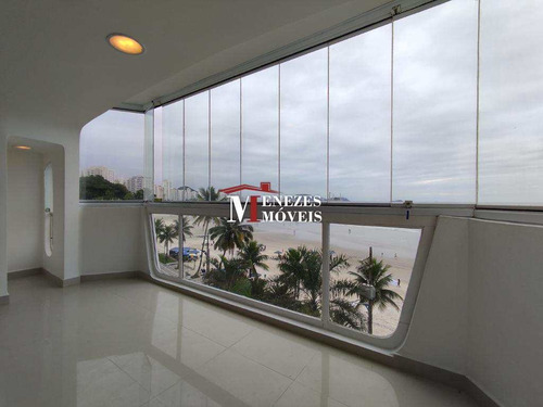 Imagem 7 de 29 de Apartamento Frontal Ao Mar Em Guarujá - Astúrias - Ref. 1784 - V1784