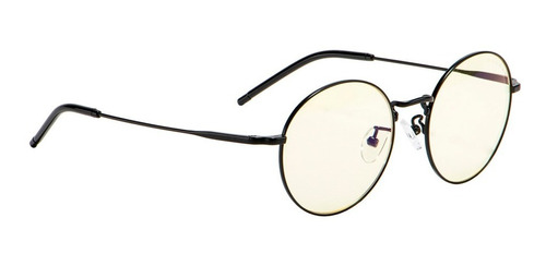 Lentes Gunnar Ellipse Onyx Amber + Caja - Revogames