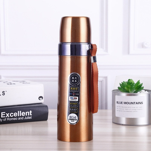 Termo Cafe Termo Mate Agua Caliente Infusor Té 750ml