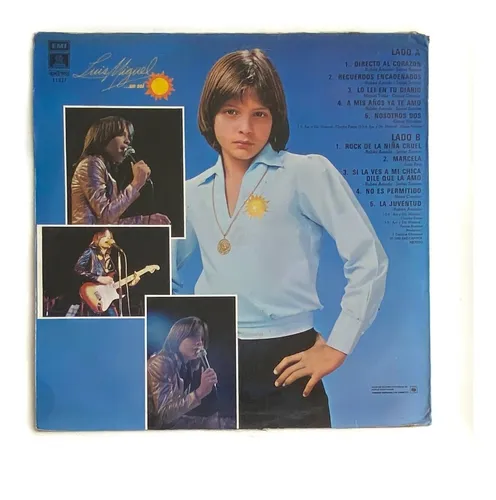 Lp Vinilo Luis Miguel - Directo Al Corazón / Excelente (Usado)