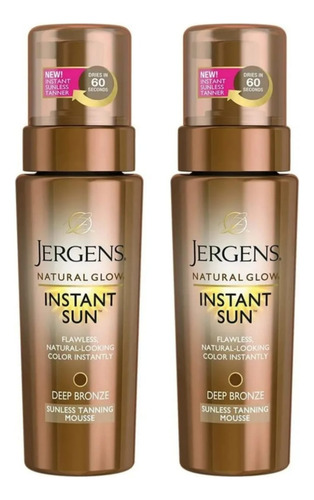 Jergens Espuma Autobronceadora 2 Pzas