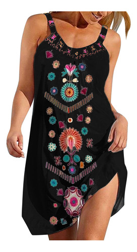 Vestido E Para Mujer, Fiesta, Playa, Vacaciones, Teñido, Lis