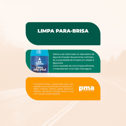 Limpa Para-brisa Seca Rápido Remove Resíduos Gordura 06 Unds