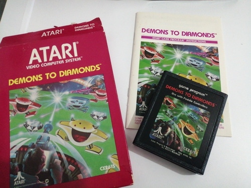 Atari 2600 Juego Demons To Diamonds