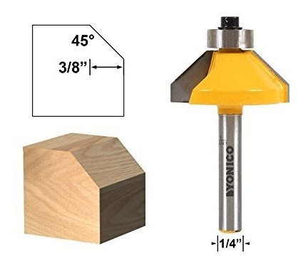 Herramienta Chamfer Edge Broca Fresadora