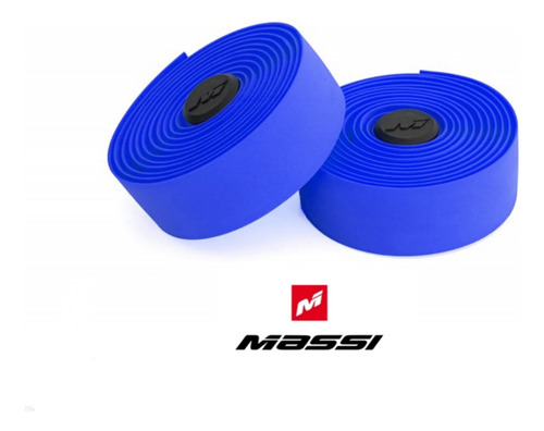 Cinta De Manillar Para Bicicleta De Ruta Massi Summer Azul.