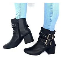 Comprar Sam123 Botas Cortas Talles Grandes Cuero Mujer Anita