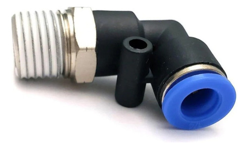 Conector Codo 1/4 X 1/2 Npt (pack 10 Unidades)