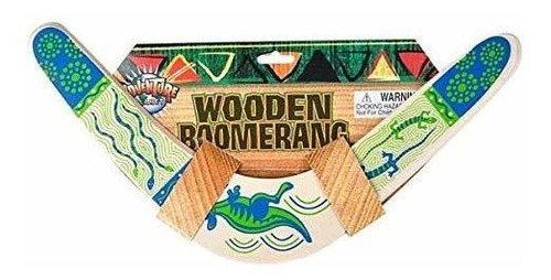 Rhode Island Novelty Boomerang De Madera Colores Pueden Vari