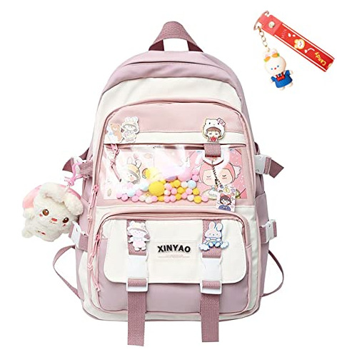 Vfdgsaz Mochila Linda Kawaii Con Colgante De Tarjeta Jy69c