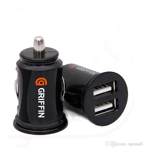 Griffin Cargador De Auto 2 Puertos Usb 5volts 1.0 A