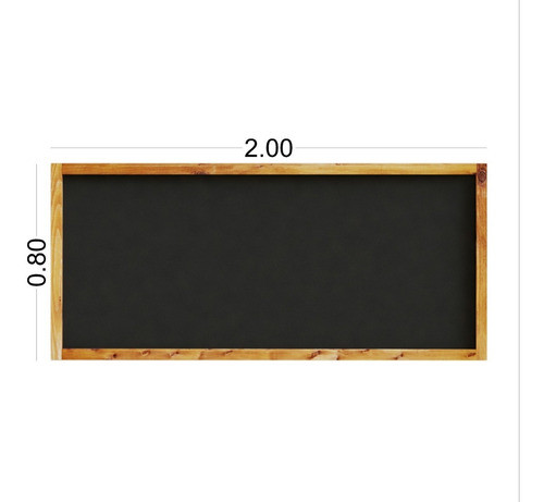 Pizarron Pizarrones Pizarras Cartel 200x80 Fabrica Carteles