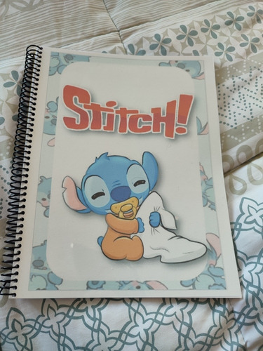 Cuaderno Stitch Carta/medio Oficio Anillado