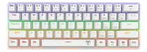 Comprar T-dagger Arena T-tgk321-w-br Sp - Blanco - Rgb Rainbow - Qwerty - Español - Switches Et Brown - 60%