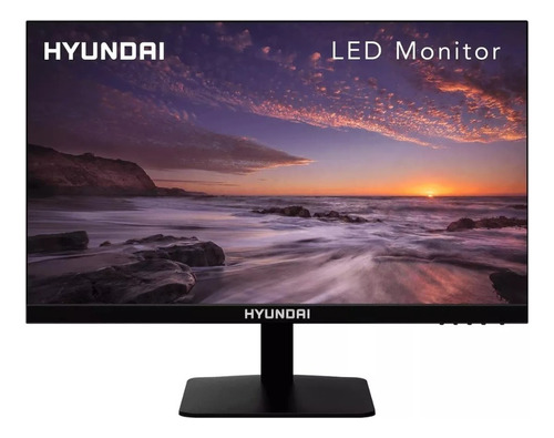 Monitor Hyundai 24  Fhd 1920x1080 Hdmi Vga Negro Sellado