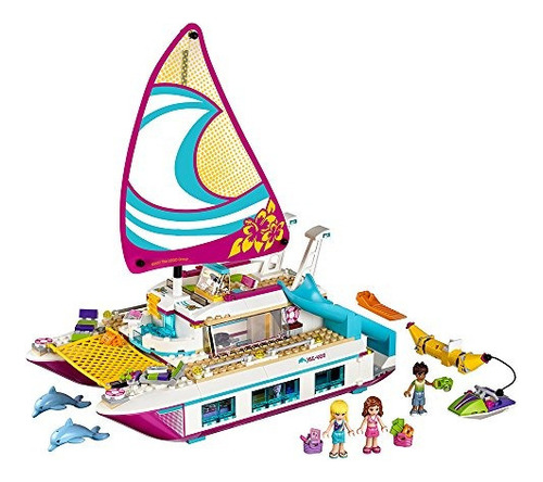 Kit De Construccion Lego Friends Sunshine Catamaran 41317 (6