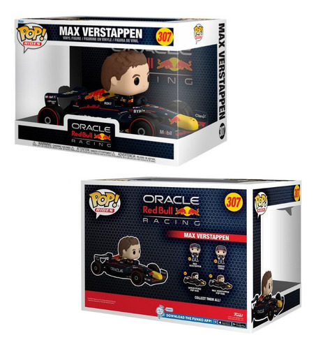 Funko Pop Max Verstappen 307 Oracle Red Bull