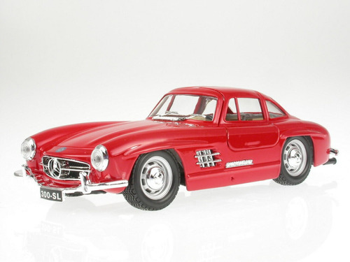 Auto Burago Escala 1/24 Mercedes Benz 300 Sl 1954 