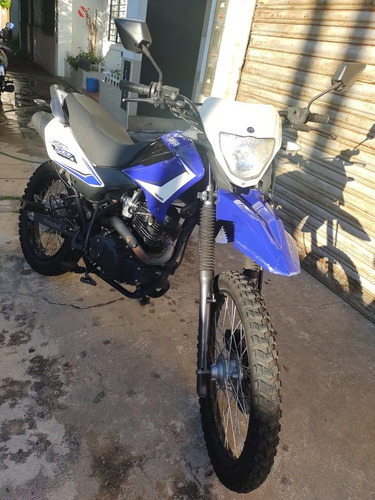Imagen 3 de 3 de Motomel Azul Con Blanco
