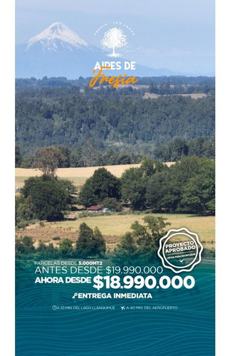 Imagen 9 de 15 de Aires De Fresia, Region De Los Lagos Parcelas 5000 M2