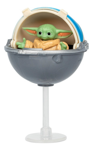 Figura De Grogu Con Aerocuna, Star Wars Epic Hero Series