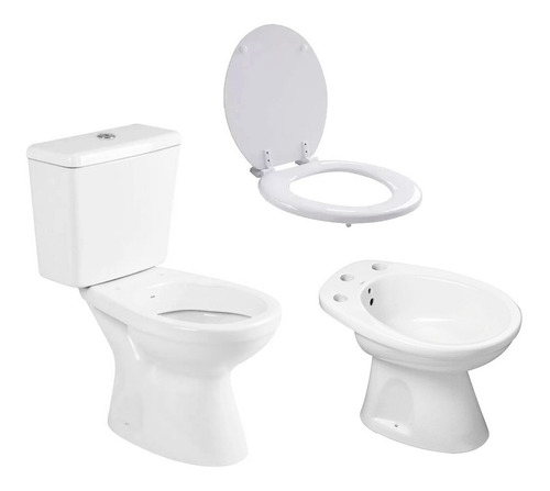 Inodoro Deposito Asiento Bidet Capea Roca