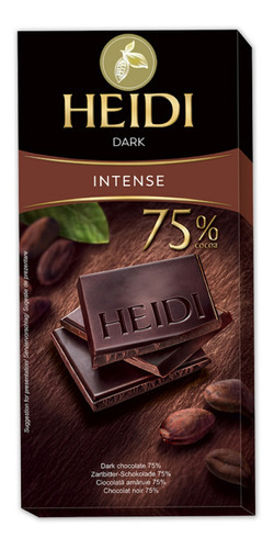 Heidi 80g Chocolate Dark Intense