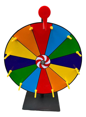 Rueda De Colores De Premio, Mesa De Rueda De, 50cm 6 Colores