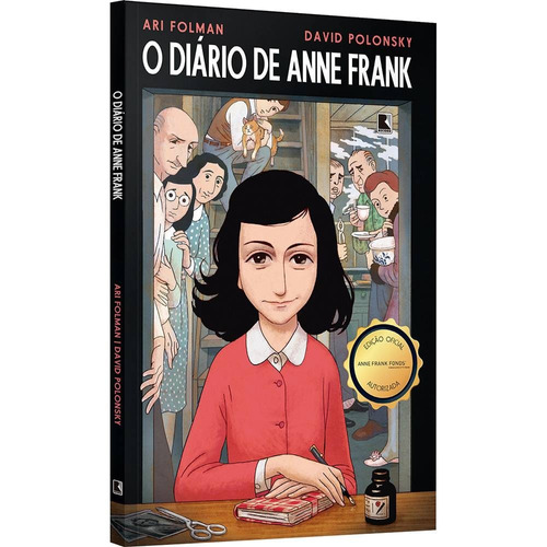 O Diário De Anne Frank Em Quadrinhos  Novela Gráfica  Guerra