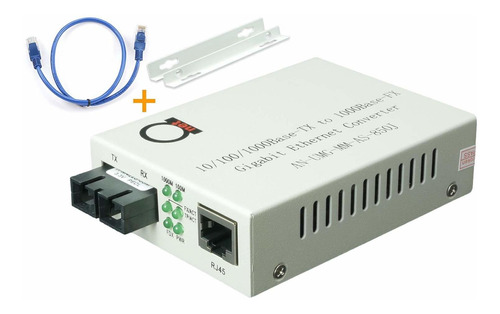 Multimode Sc 850nm Gigabit Fiber Media Convertidor Fibra