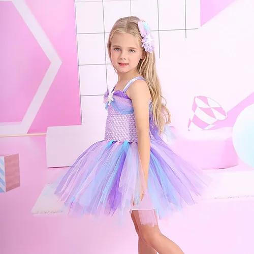Disfraz de sirena para niña con tutu sale