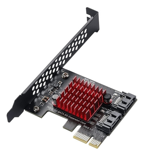 Tarjeta De Expansión 2 Sata Pci-e X1 3.0 Gen3 Jmicron + Jmb5