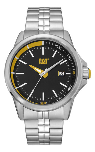 Reloj Para Hombre Cat Slider Ss, Caja De 43 Mm, Caja Y Corre