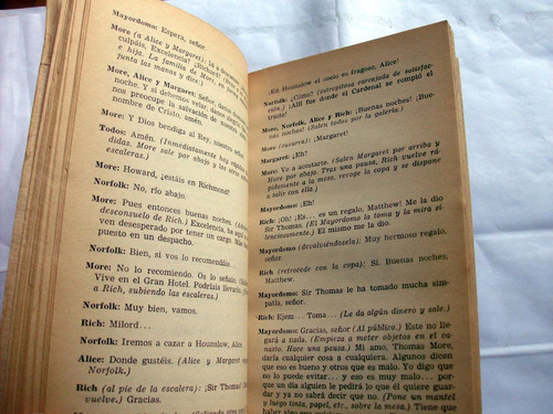 Un Hombre Cabal - Robert Bolt Ed. 1963 Obra Completa Teatro (Usado)
