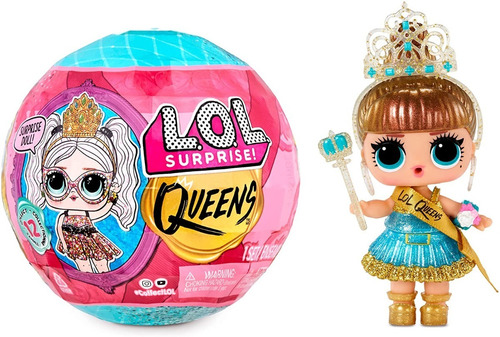 Lol Surprise Queens 9 Sorpresas Nueva Incluye Muñeca Y Tiara