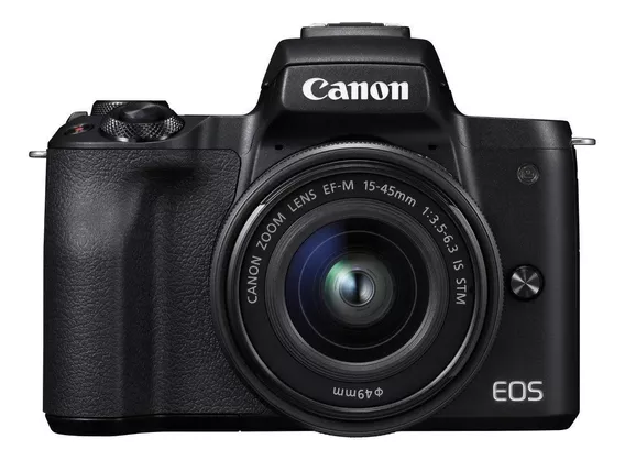 Canon Eos M50 Mark Ii 15-45mm Is 24mp 4k Lcd Tactil Rotativo