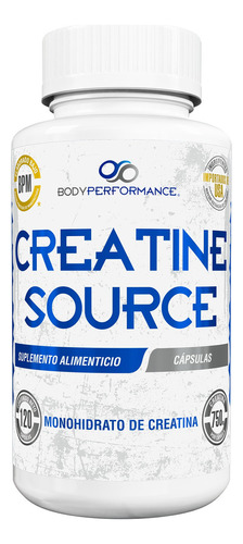 Bodyperformance Creatine Source 120 Caps Sabor Cápsulas