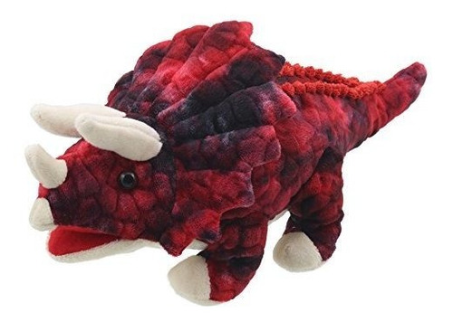 Títeres - The Puppet Company - Baby Triceratops Toy - Red