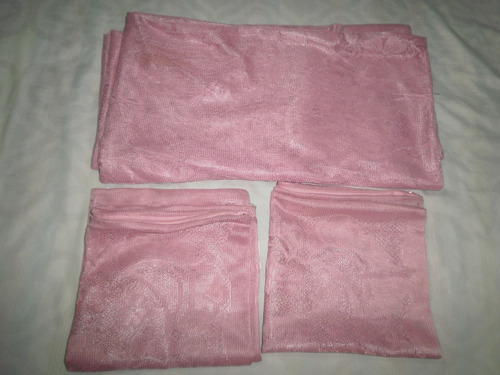 Colcha 2 Plazas, En Hilo Fino! Con 2 Fundas Para Almohadones