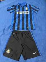 Comprar Uniforme Nike Inter Milán Jersey Y Short Talla Mediana Azul