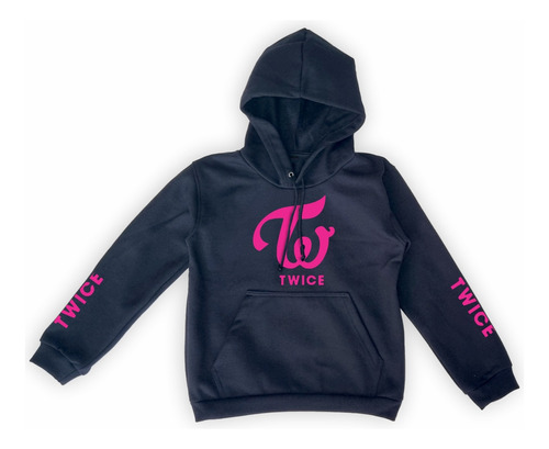 Buzo Hoodie Canguro Niños Y Niñas Twice Kpop Con Capucha