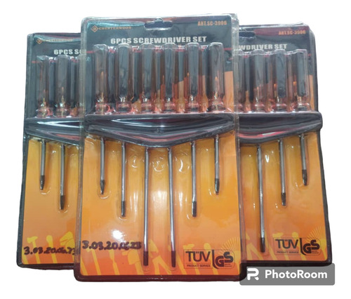 Set De Destornilladores Torx 6pzs 