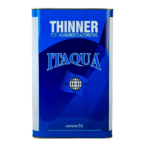 Thinner Multiuso Itaqua 5 Litros It 37 Diluição E Limpeza