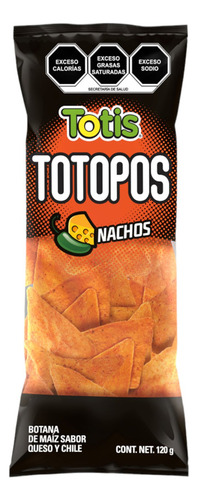 Frituras Totis Totopos Nachos 120g