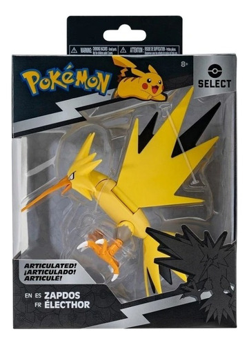 Pokemon Select - Zapdos - Figura Articulada