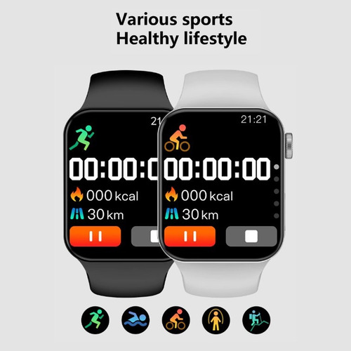 Imagen 7 de 8 de Reloj Inteligente Smart Watch Serie 8 T100 Max Lemfo